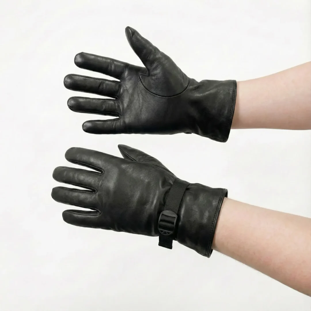 Premium Genuine Sheepskin Leather Gloves – Free Size Luxury Edition